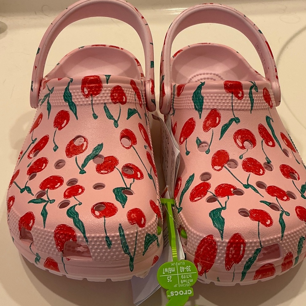 CROCS Classic Fresh Fruits Cherry Clogs